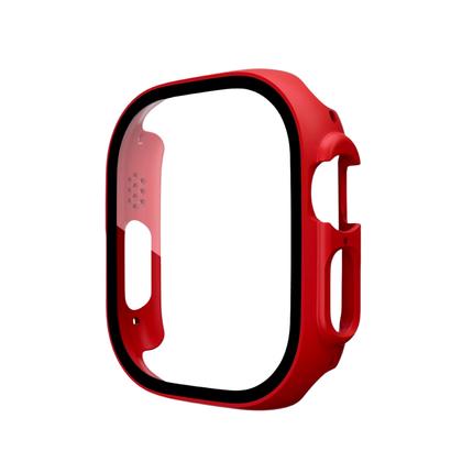 Imagem de case aple watch ultra 49mm acrilico com tela vidro temperado