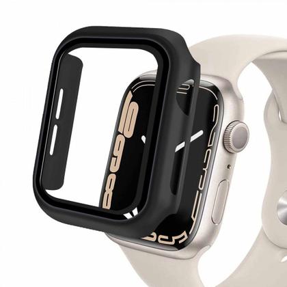 Imagem de Case Armor compatível com Apple Watch 41MM (Series 7) - Preta - Gshield
