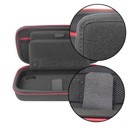 Imagem de Case Bag Reforçada Bolsa Estojo De Viagem e Proteção Para Nintendo Switch Preto