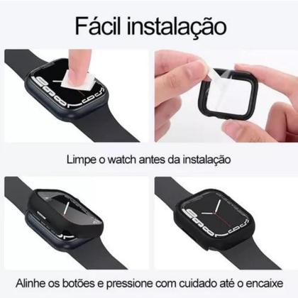 Imagem de Case Capa Bumper Compatível Smartwatch Apple Watch 38 a 49mm