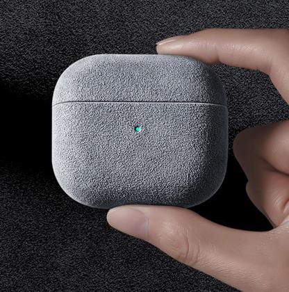 Imagem de Case Capa Camurça Alcantara compatível com AirPods 3