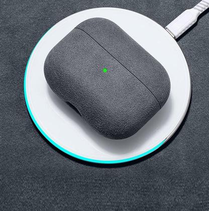 Imagem de Case Capa Camurça Alcantara compatível com AirPods 3