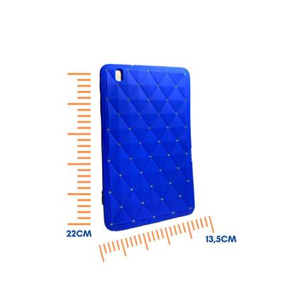 Imagem de Case Capa de Strass Emborrachada p/ Tablet 8 Polegadas T320