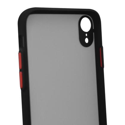 Imagem de Case Capinha Case Anti Impacto Space Acrílico Translucida Fumê Protetora para IPhone XR tela 6.1 pol