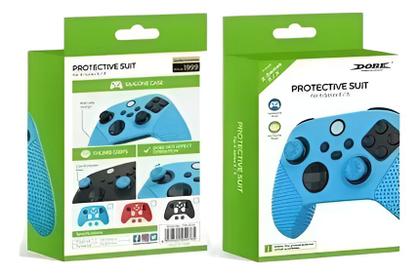 Imagem de Case Compatível Xbox One S X Capa Controle 2 Pares Grips Analógico