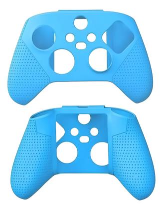 Imagem de Case Compatível Xbox One S X Capa Controle 2 Pares Grips Analógico