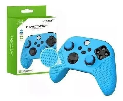 Imagem de Case Compatível Xbox One S X Capa Controle 2 Pares Grips Analógico