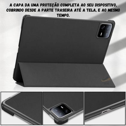 Imagem de Case Couro Auto Sleep Para Tablet Xiaomi Mi Pad 6 Pro (2023)