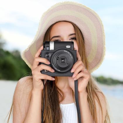 Imagem de Case De material sintético Para Câmera Instax Mini 99 - Preto
