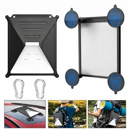 Imagem de Case de Silicone para Montagem Veicular com Ventosa para Fixação da Antena StarlinkMini
