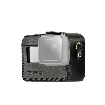 Imagem de Case em Material Sintético para GoPro Hero 5 6 7 Black - Telesin Cor Preto