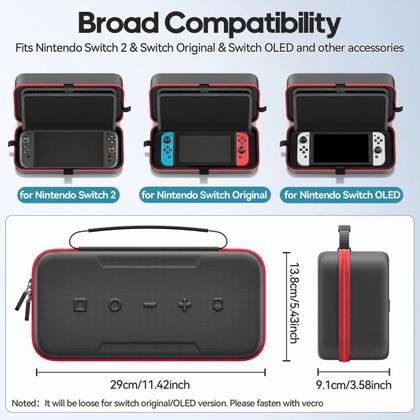 Case Estojo Nintendo Switch 2 NS2 Grande Original OIVO