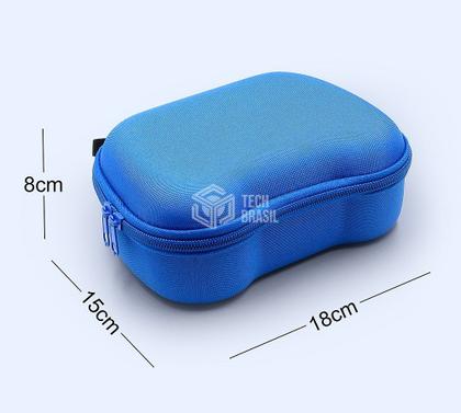 Imagem de Case Estojo Para Controle Playstation 5 PS4 PS3 Xbox 360 One Series Nintendo Switch Azul
