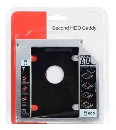 Imagem de Case Gaveta Para Segundo 2 Hd Ssd 9,5m No Dvd  Dell Asus Hp