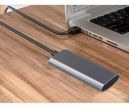 Imagem de Case Gaveta SSd M.2 Nvme 2230 a 2280 USB 3.1 e USB-C 10GB/s
