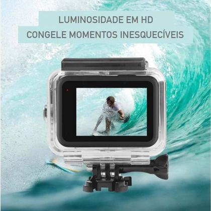 Imagem de Case Gopro 9 10 11 12 Caixa Estanque Protetora 60m Prova D'água