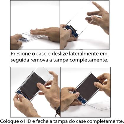 Imagem de Case Hd Externo 2.5 Notebook Usb 3.0