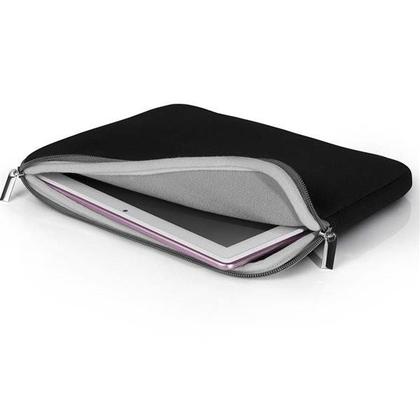 Imagem de Case Neoprene Para Notebook Até 15,6 Polegadas - Preto e Cinza