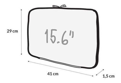 Imagem de Case notebook Basic 15.6 preto