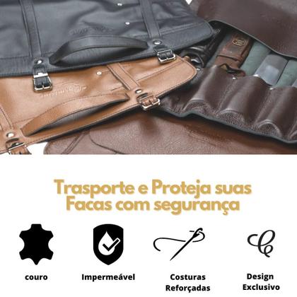Imagem de Case para Facas de Couro