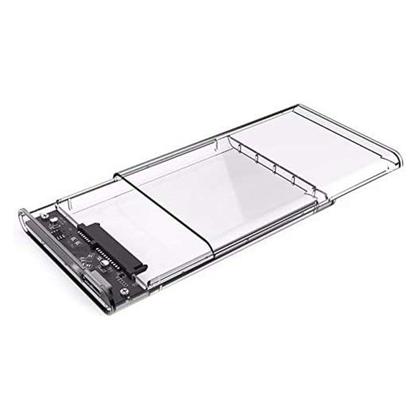 Imagem de Case para Hd transparente Usb 3.0 Sata 2.5" Hhd ou Ssd