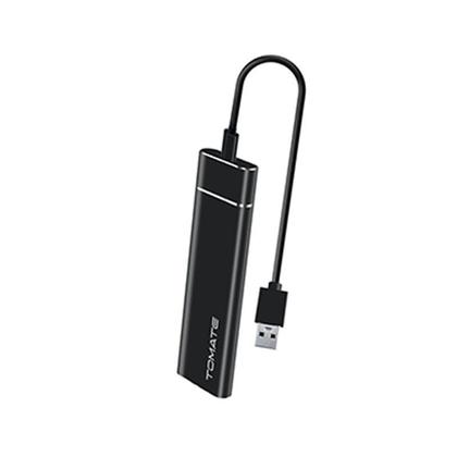 Imagem de CASE PARA SSD M2 SATA/NVME USB 3.1 TOMATE MCS-M231 - Alta Velocidade e Dissipação de Calor