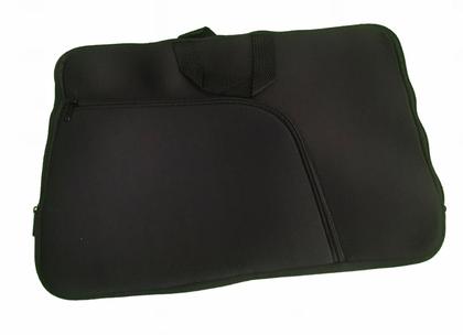 Imagem de Case Preta Luva com Bolso e Alça para Notebook 15,6 Polegadas + HUB USB Vinik