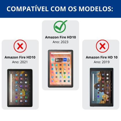 Imagem de Case proteção + caneta compatível com HD 10 2023 13ª