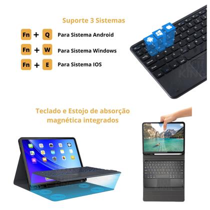 Imagem de Case Protetora Keyboard Ajustável Para iPad 10ª Geração 10.9