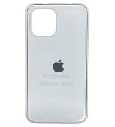 Imagem de Case Silicone Aveludada Compatível iPhone 12 PRO MAX (com logo)