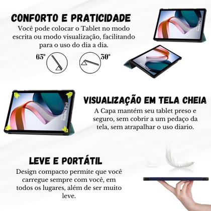 Imagem de Case Sleep Tpu Compatível Com Tablet Xiaomi Redmi Pad Se 11