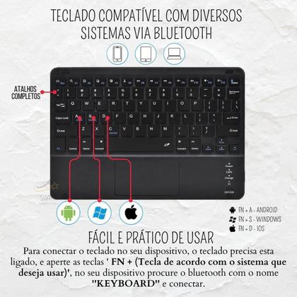 Imagem de Case Slot Para Caneta Teclado Multitoque Tab S7 Plus T976