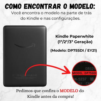 Imagem de Case Smart Acrílico Premium Para Kindle Paperwhite 7 Dp75Sdi