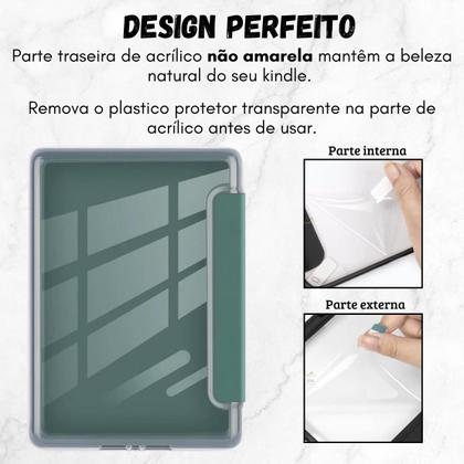 Imagem de Case Smart Acrílico Premium Para Kindle Paperwhite 7 Dp75Sdi
