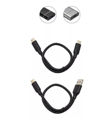 Imagem de Case SSD Adaptador M.2 Sata NVMe NV1 NV2 NV3 USB 3.1 Type-C 10Gb Tomate