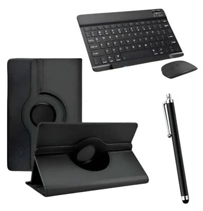 Case + Teclado Bluetooth Com Ç Para Tab Multilaser M10 10.1'