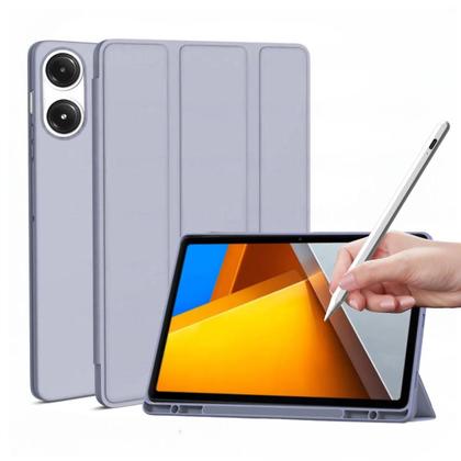 Imagem de Case Tpu Com Slot Caneta Para Xiaomi Poco Pad 12.1 + Stylus