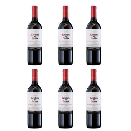 Imagem de Casillero Del Diablo Cabernet Sauvignon Kit 6 Unidades 375ml