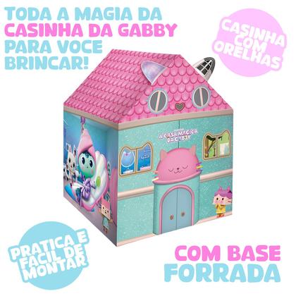 Imagem de Casinha A Casa Mágica Da Gabby Tenda Rosa Infantil Para Crianças Cabaninha Para Meninas - Líder Brinquedos