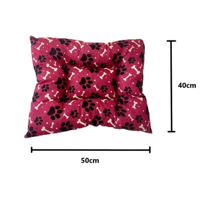 Imagem de Casinha Casa Dog N2 Rosa + Brinquedos Dog + Cama Rosa Pet