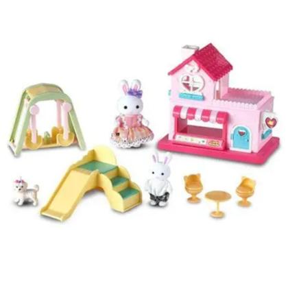 Imagem de Casinha Feliz Coleção Playground Coelhinhos Zoop Toys