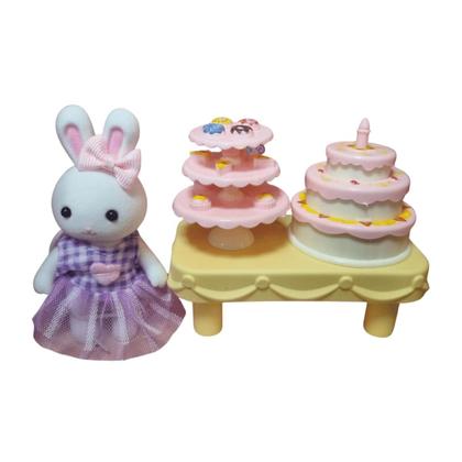 Casinha Feliz Conjunto Bolos Com Coelhinha Zoop ZP01346