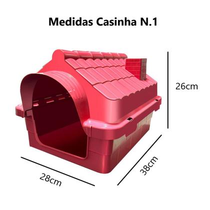 Imagem de Casinha N1 Cama Casa Pet Para Cachorro e Gato Pequeno Porte