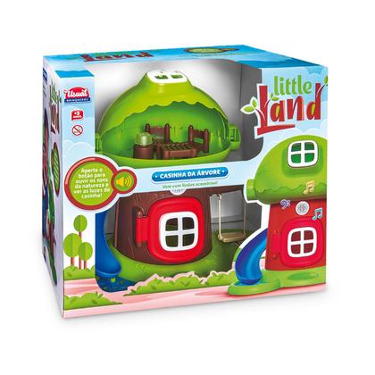 Imagem de Casinha Na Árvore Little Land Com Som Luz - Usual Brinquedos