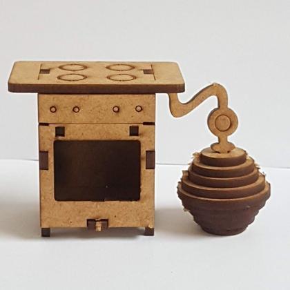 Imagem de Casinha Para Boneca Polly Lol Com Varanda 43 Cm Com Móveis