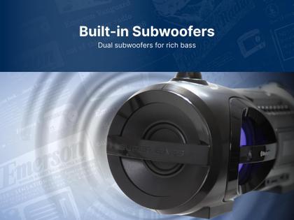 Imagem de Cassete Bluetooth para leitor de CD portátil Boombox Emerson EPB-3005