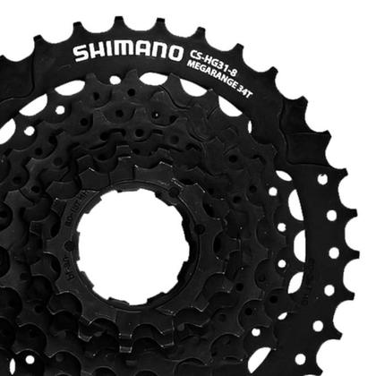 Imagem de Cassete K7 Altus 8 Velocidades Cs-hg31 11/34d Bike Mtb Hyperglide Shimano
