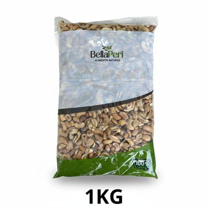 Imagem de Castanha de Caju em Pedaço/Bandas Sem Sal 1Kg - BellaPeri