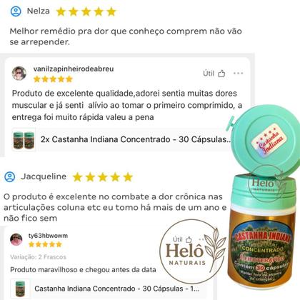 Imagem de Castanha Indiana Concentrado 30 Cápsulas ORIGINAL