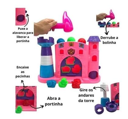 Imagem de Castelo da Princesa 8 pcs Pica Pau Brinquedos
